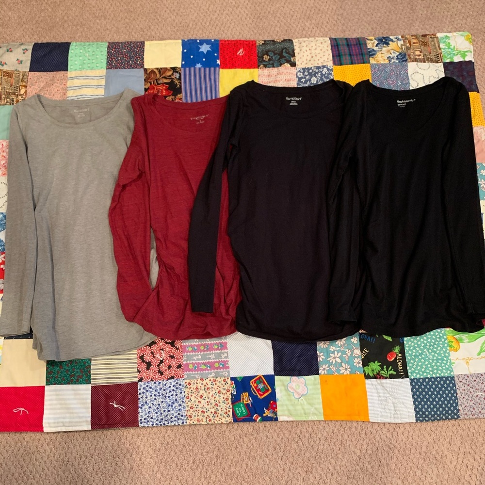 Long Sleeve Maternity Top Lot